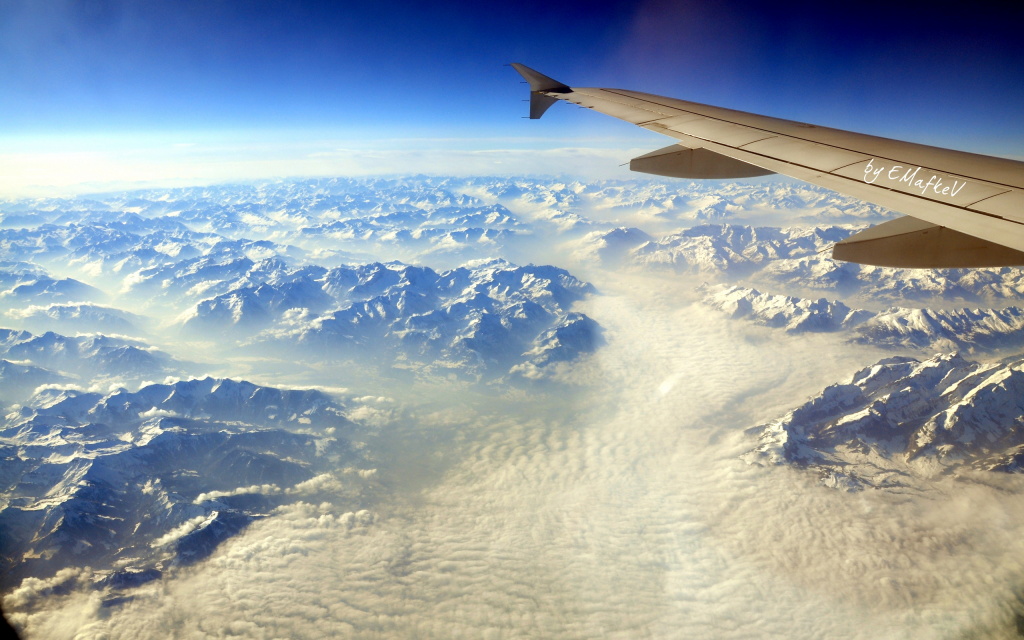 Alps Top View HD Wallpaper