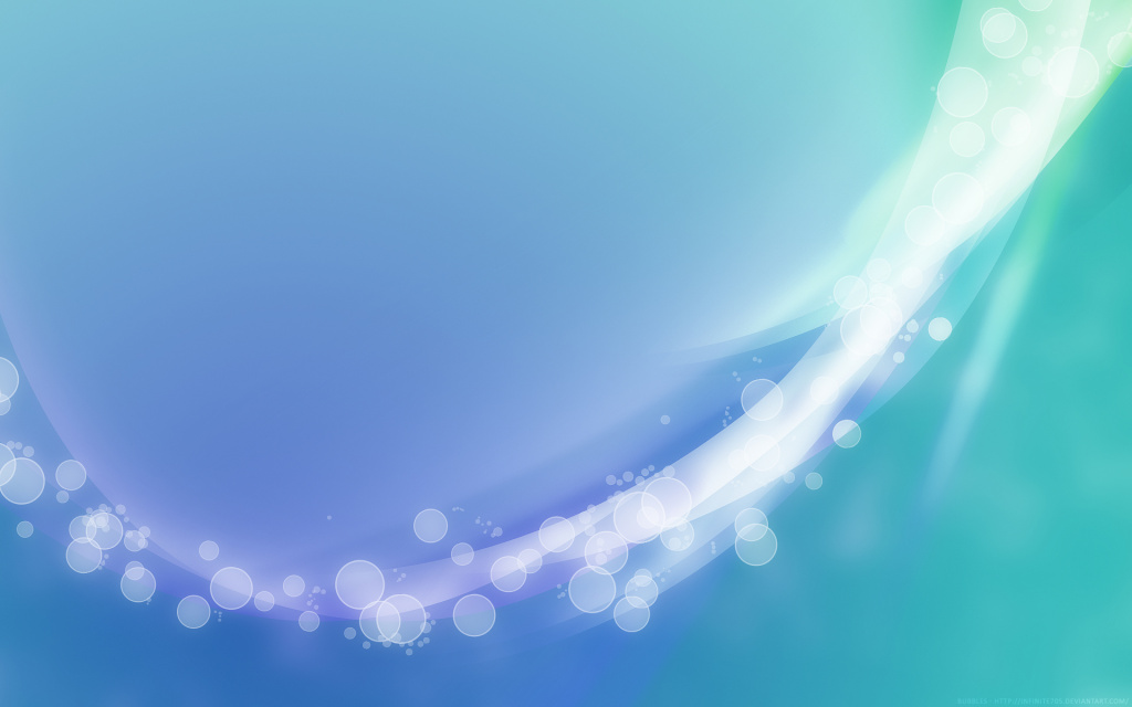 Bubbles Blue HD Wallpaper