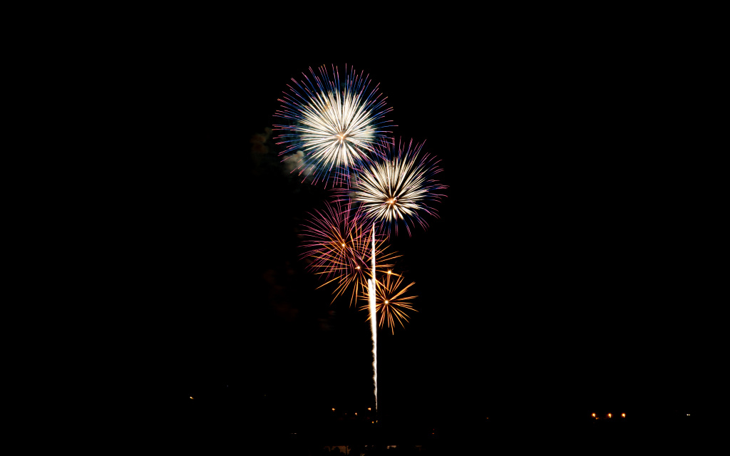 Fireworks Bayfest HD Wallpaper