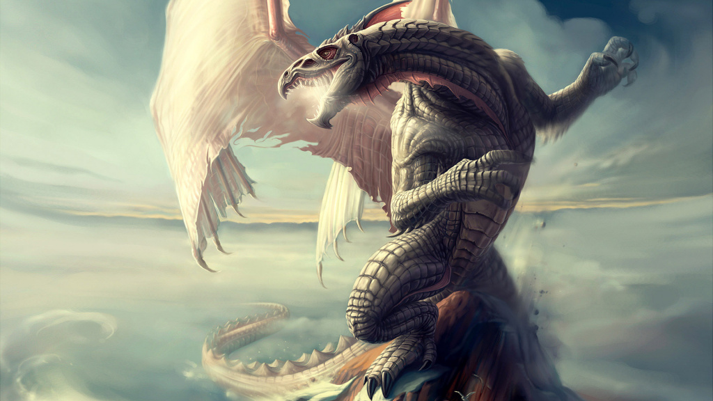 Neverwinter Nights Dragon HD Wallpaper