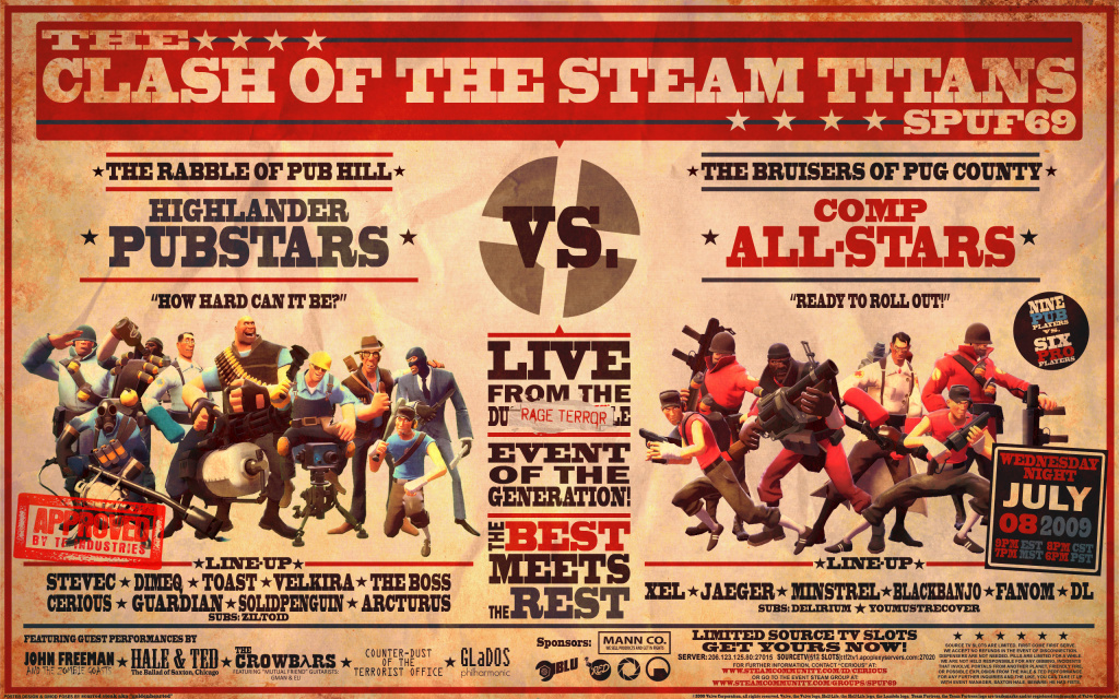 The Clash of the Steam Titans HD Wallpaper