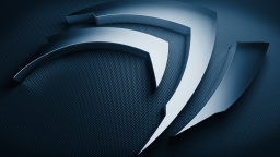 nVidia Logo Blue